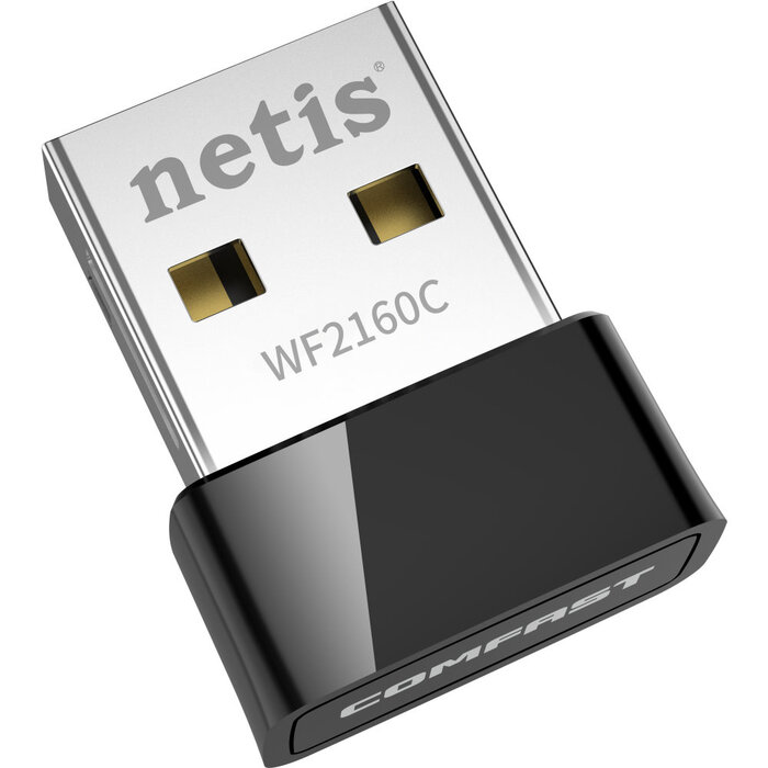 Wi-Fi адаптер Netis WF2160C, WI-FI 6E, Черный №1