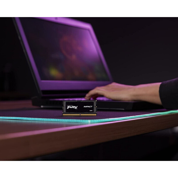 Оперативная память Kingston Fury Impact SO-DIMM DDR5 4800MHz, KF548S38IB-16, 16 Гб №3