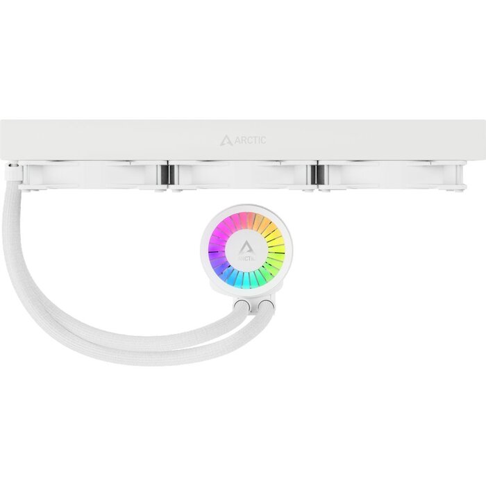 Система жидкостного охлаждения Arctic Cooling Liquid Freezer III 420 ARGB, Белый №3