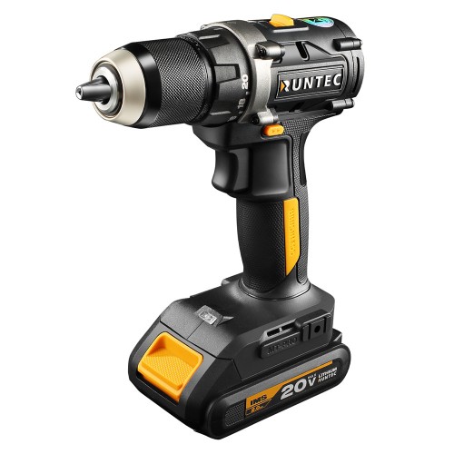 Аккумуляторная дрель-шуруповерт RUNTEC PRO RT-ID221, 20 В, 55 Нм, 2 А·ч детальное изображение - 1