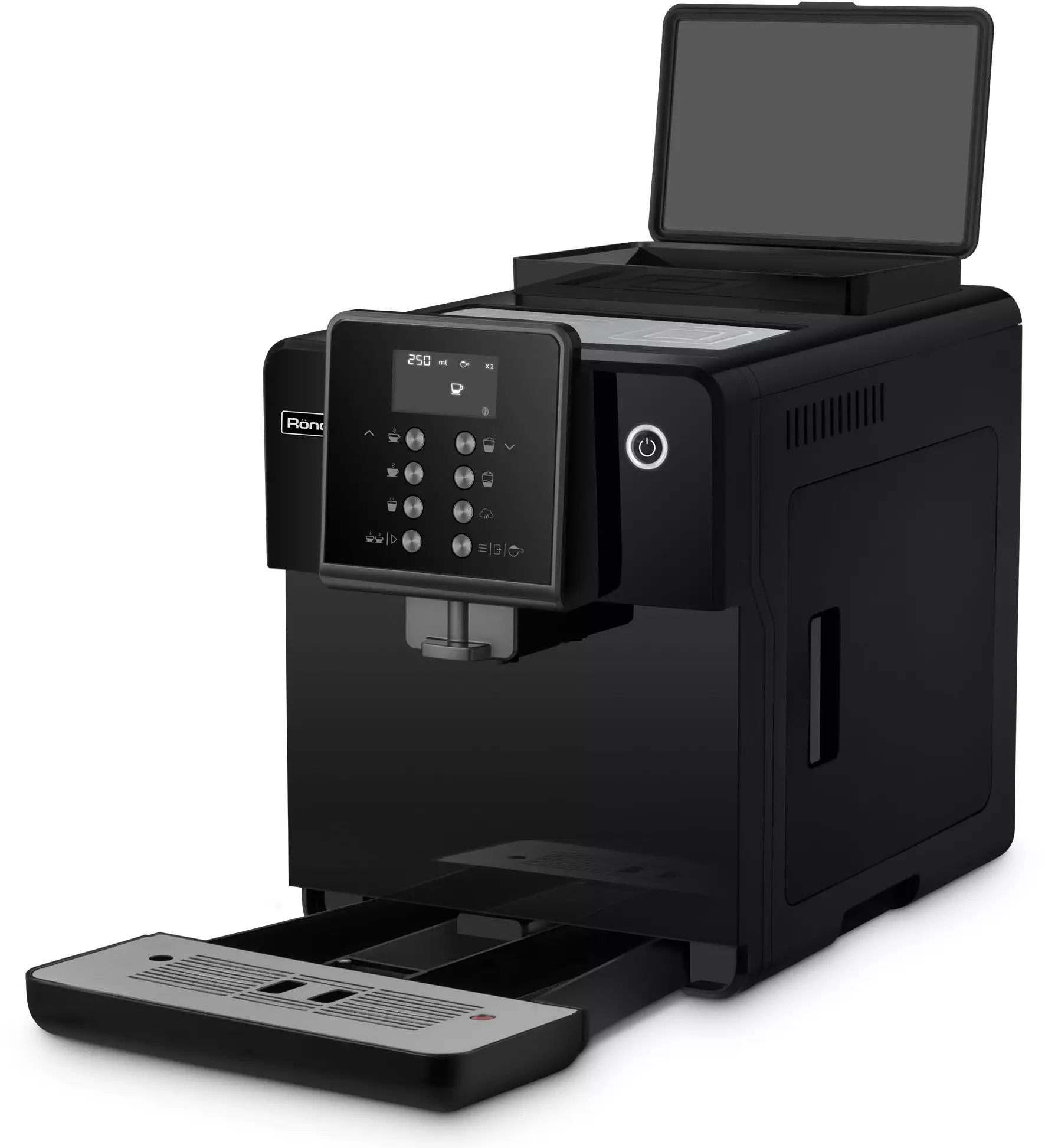 Кофемашина Rondell RDE-1107, Черный детальное изображение - 2