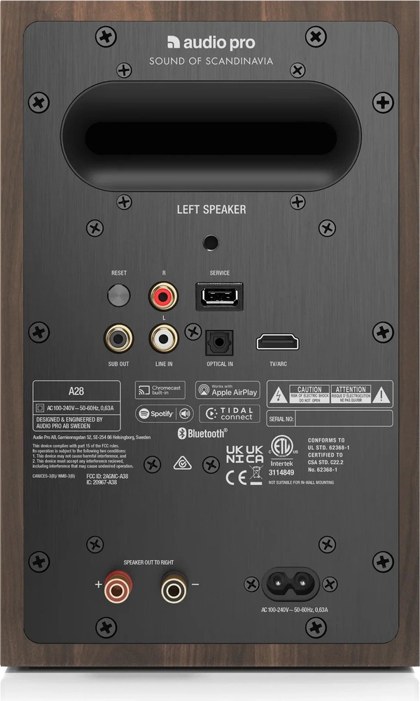 Полочная акустика Audio Pro A28, Коричневый №5
