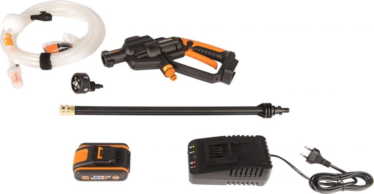 Автомойка Worx WG620E, 22 бар, Черный/Желтый детальное изображение - 2