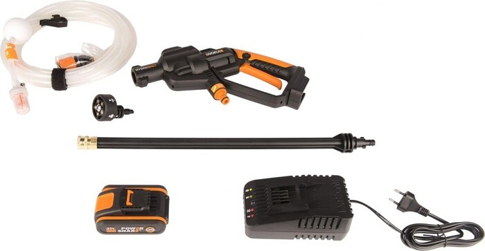 Автомойка Worx WG620E, 22 бар, Черный/Желтый №2