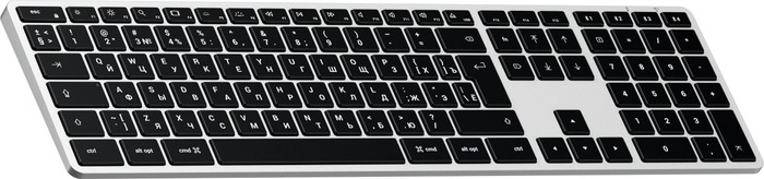 Клавиатура Satechi Slim X3 Backlit, ST-BTSX3S-RU, Серебряный №2