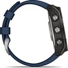 Смарт-часы Garmin Quatix 8 51 мм, AMOLED, Sapphire, Titanium, Синий силиконовый ремешок вариант - 7