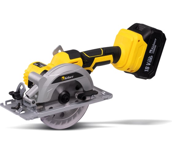 Дисковая пила KOLNER аккумуляторная 18V UNI-M, KCW 18BL-125-1K, BL 8021000021, 125 мм, 6900 об/мин детальное изображение - 1