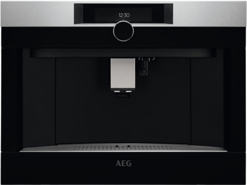 Встраиваемая автоматическая кофемашина AEG KKK994500M, Черный/Серебристый детальное изображение - 1