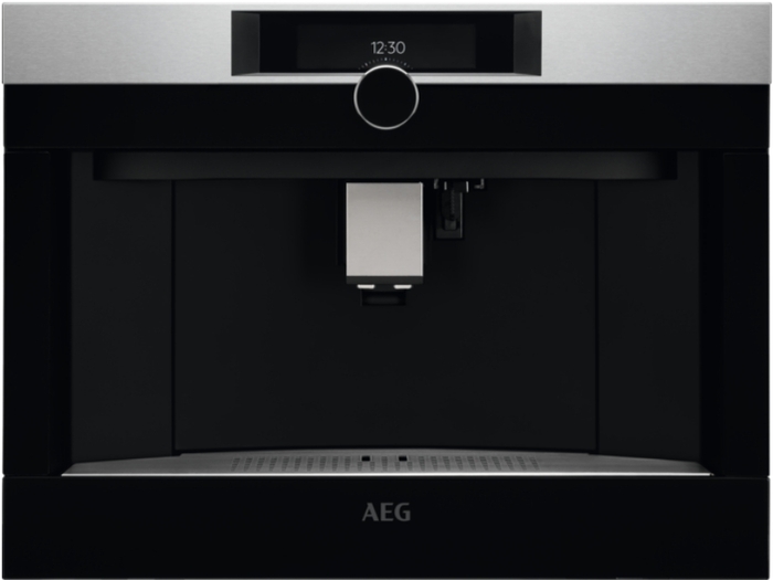 Встраиваемая автоматическая кофемашина AEG KKK994500M, Черный/Серебристый №1
