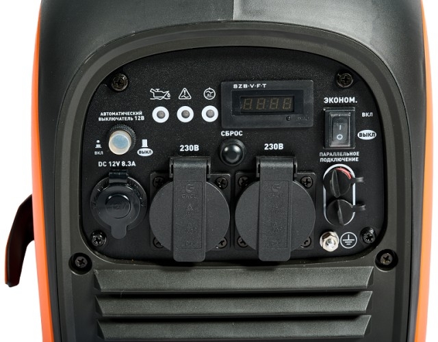 Генератор бензиновый VILLARTEC GI 258S, 2.5 кВт, Оранжевый детальное изображение - 3