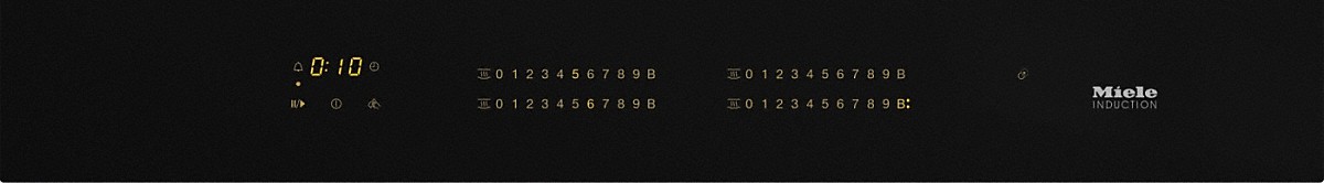 Индукционная варочная панель Miele KM 7677 FR, Черный детальное изображение - 2