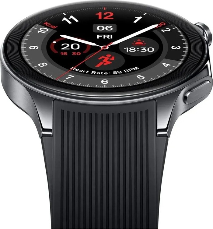 Смарт-часы OnePlus Watch 2 47 мм, Черный, Black Steel №2