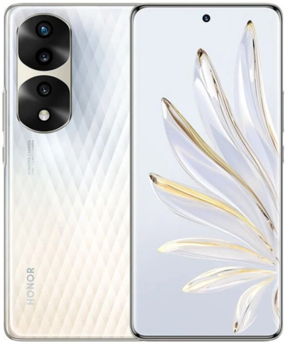 Смартфон Honor 70 Pro 256 Гб, Серебристый хрусталь, Dual nano SIM детальное изображение - 1