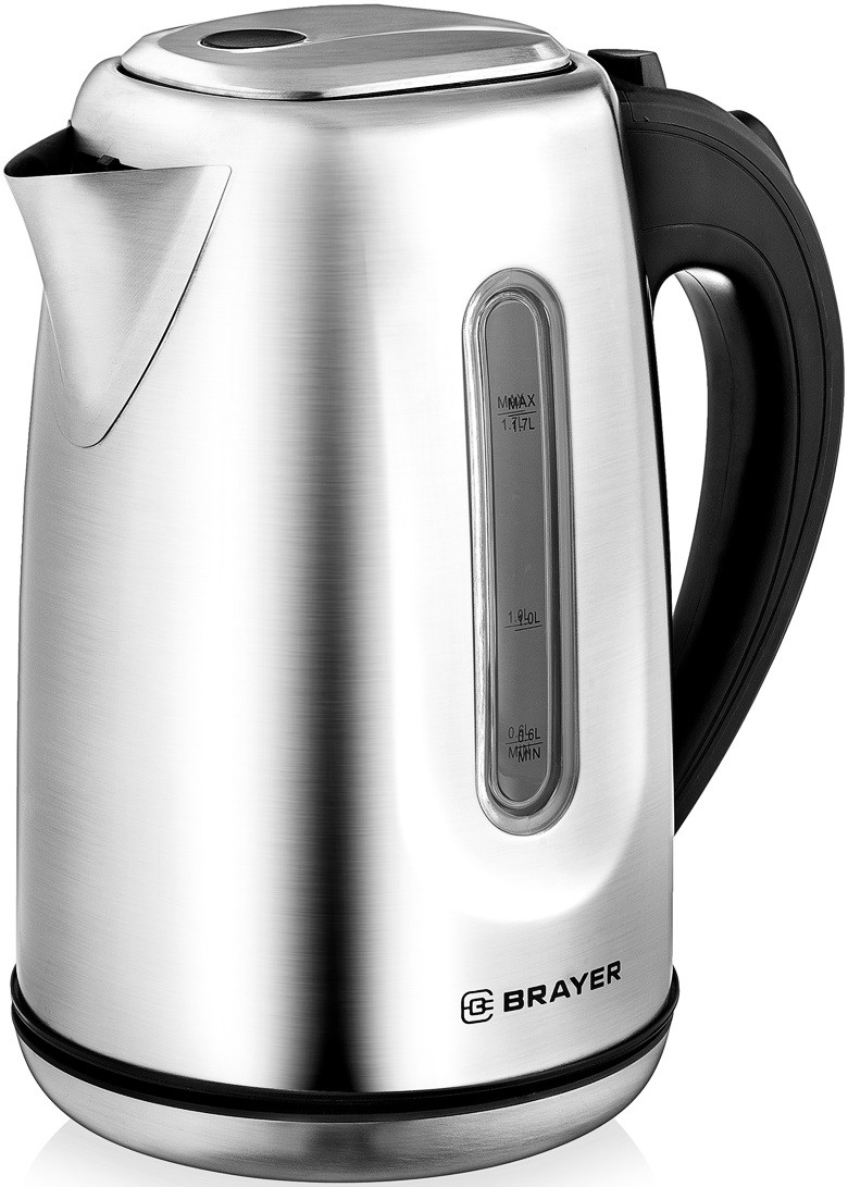 Электрический чайник Brayer BR1014 1.7 л, Серебристый детальное изображение - 5