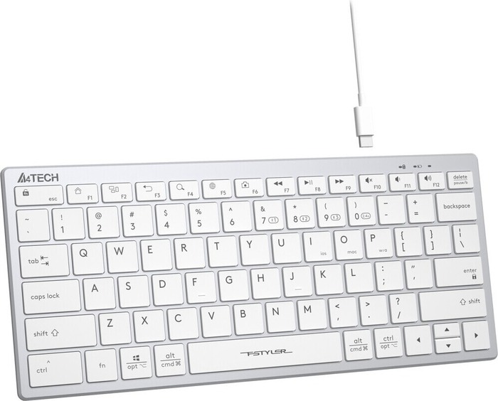 Клавиатура A4Tech FBX51C, Белый №2