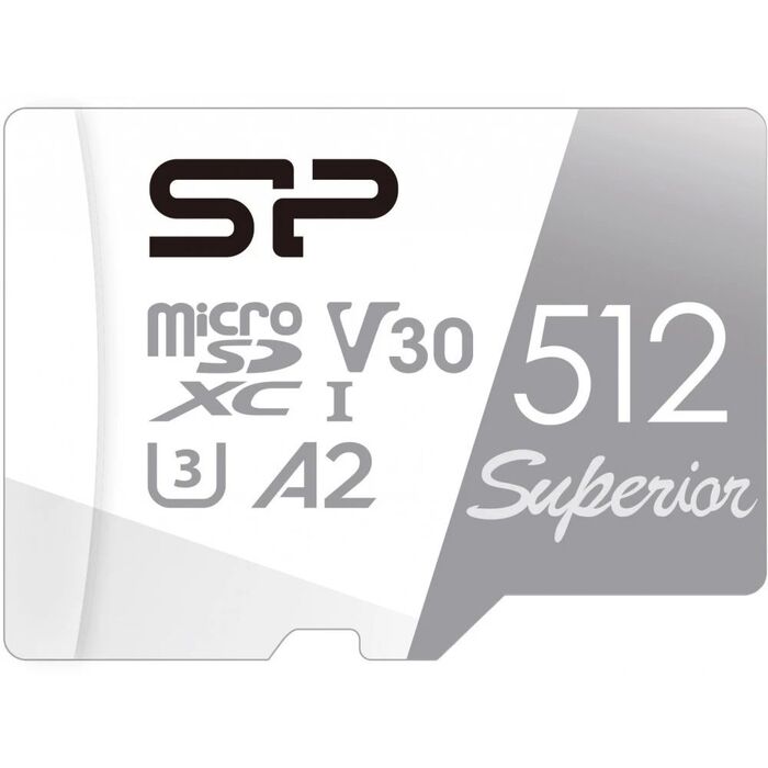 Карта памяти Silicon Power Superior MicroSD + SD адаптер (SP512GBSTXDA2V20SP), 512 Гб №2