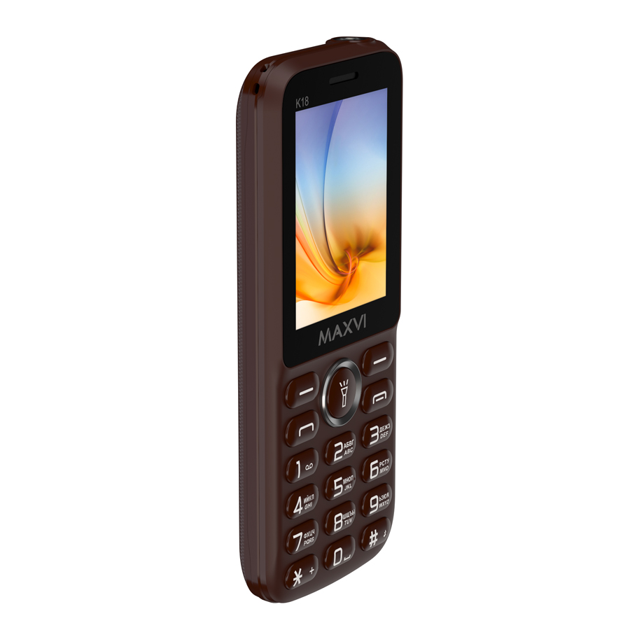 Мобильный телефон MAXVI K18, 32 Мб, Коричневый, Dual mini-SIM детальное изображение - 9