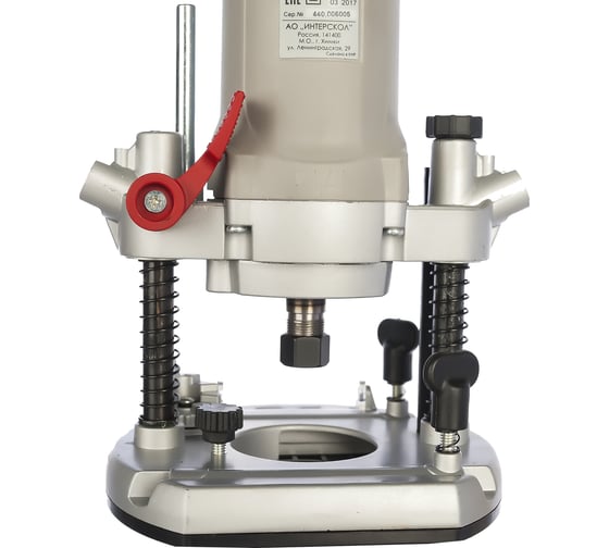 Фрезер ИНТЕРСКОЛ ФМ-40/1000Э 440.1.0.00, 1100 Вт, Серый детальное изображение - 2