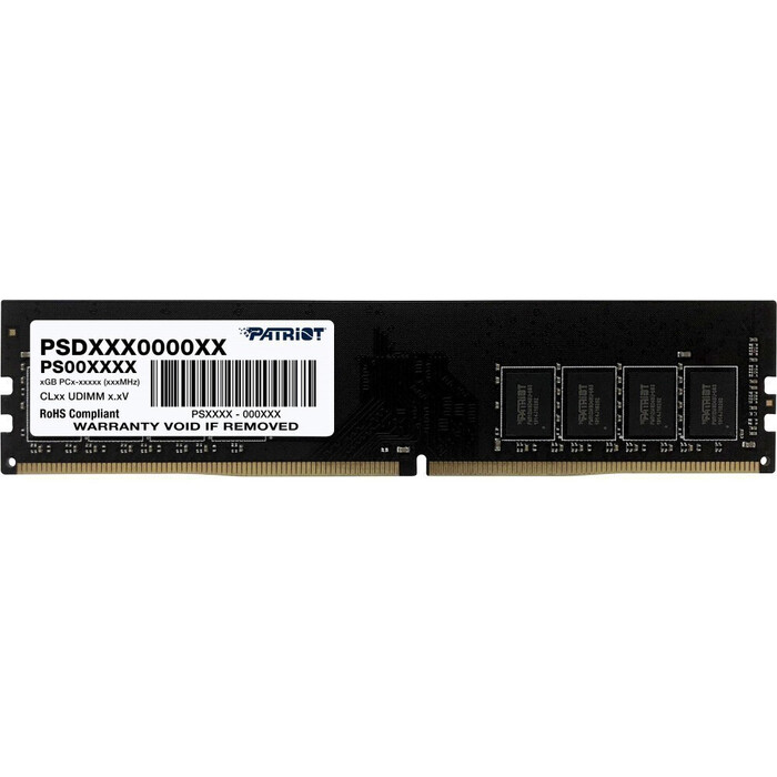 Оперативная память Patriot Signature DDR4 2666MHz, PSD432G26662, 32 Гб №1