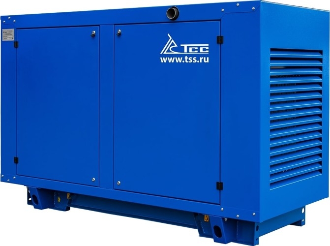Генератор дизельный ТСС АД-20С-Т400-1РПМ7-ПЖД (TWС 28TS СТ) 046133, в кожухе, 20 кВт, Синий детальное изображение - 1
