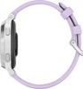 Смарт-часы Garmin Lily 2 Active, 38 мм, с серебристым безелем, фиолетовый силиконовый ремешок вариант - 5
