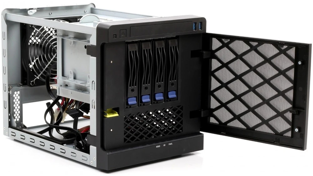 Серверный корпус InWin IW-MS04-1, 265 Вт, Черный детальное изображение - 4