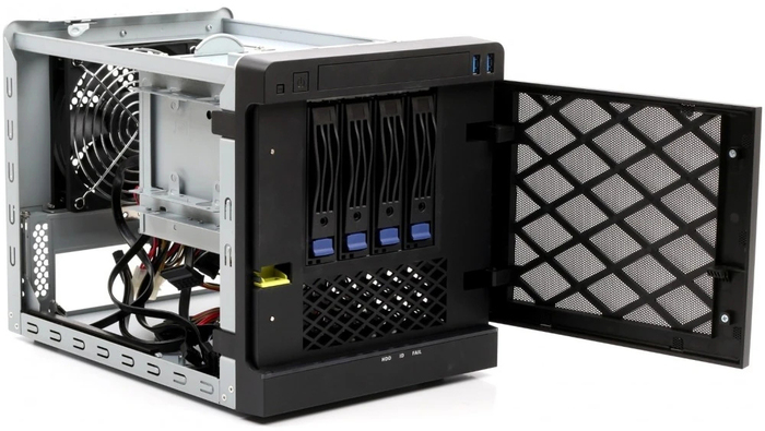 Серверный корпус InWin IW-MS04-1, 265 Вт, Черный №4