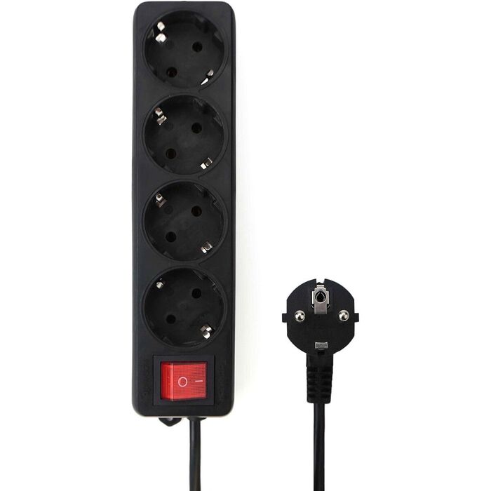 Сетевой удлинитель Гарнизон EL-NB-G4-B-5, 5 м, Черный №2