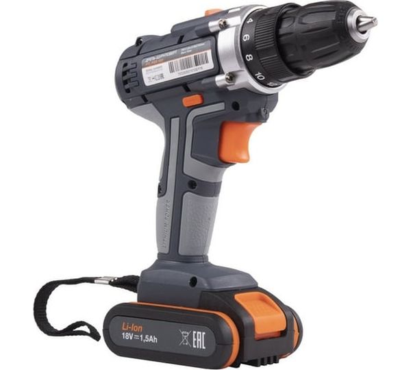 Аккумуляторная дрель-шуруповерт FTL PSR 7033, 18 В, 30 Нм, 1,5 А·ч  детальное изображение - 3