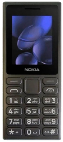 Мобильный телефон Nokia 108 (2024) TA-1627, 4 Мб, Синий, Dual mini-SIM детальное изображение - 3