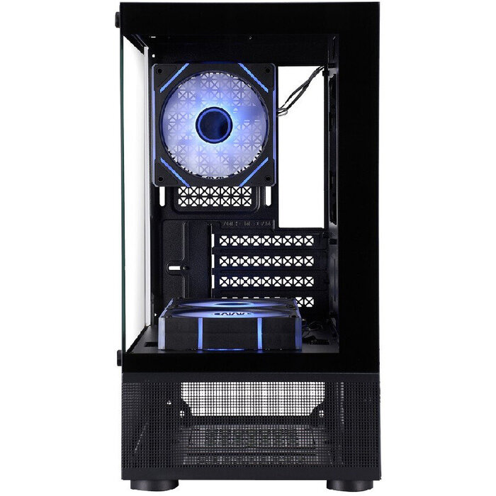 Корпус 1STPLAYER MIKU Mi2-A ARGB (Mi2-A-BK-2FC7R-1FC7), Черный  №4
