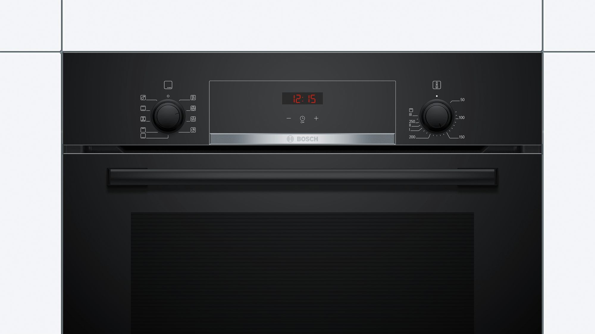 Духовой шкаф Bosch HBF 534EB0R, черный детальное изображение - 2