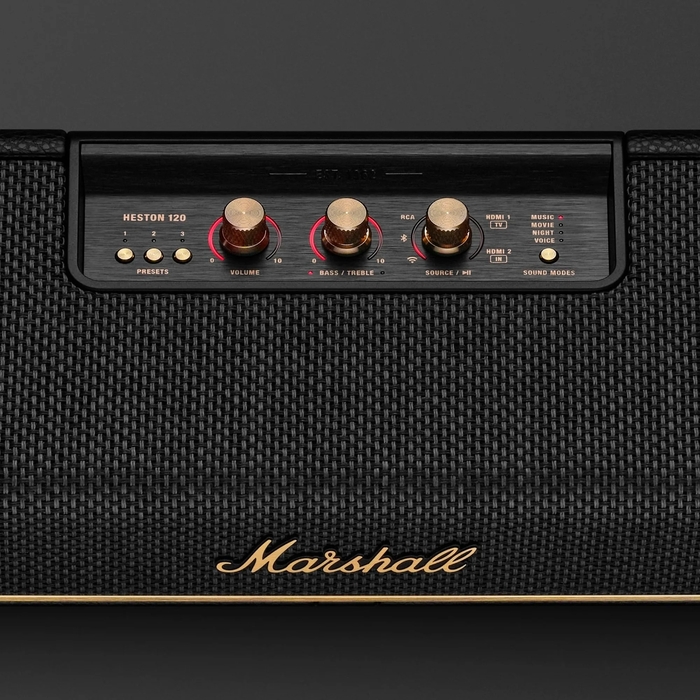 Саундбар Marshall Heston 120, Черный №4