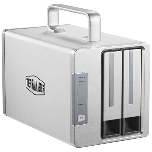 Дисковое хранилище TerraMaster TD2 Thunderbolt 3, Серебряный детальное изображение - 2