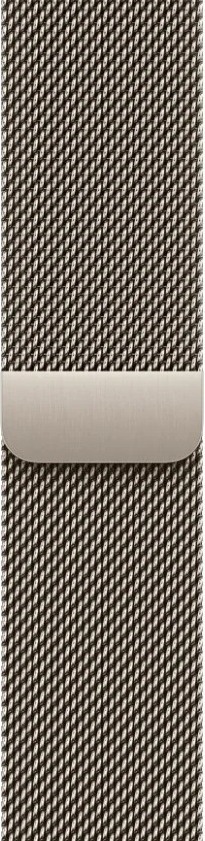 Умные часы Apple Watch Series 11 46 мм, Natural Titanium Case with Natural Milanese Loop, GPS + Cellular, Серебристый детальное изображение - 3