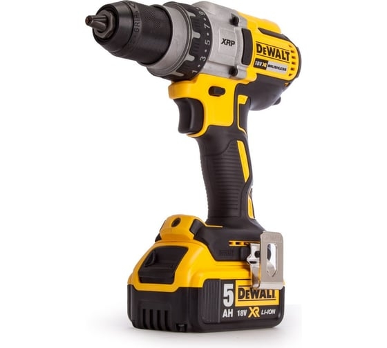 Аккумуляторная дрель-шуруповерт DeWALT DCD991P2-QW, 18 В, 95 Нм, 5 А·ч детальное изображение - 3