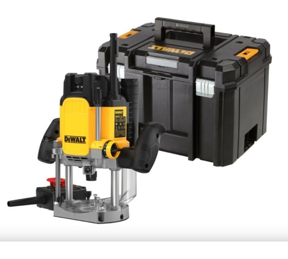 Фрезер двуручный Dewalt DWE627KT-QS, 2300 Вт, Желтый детальное изображение - 3