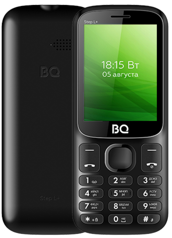 Мобильный телефон BQ 2440 Step L+, 32 Мб, Черный, Dual mini-SIM детальное изображение - 8