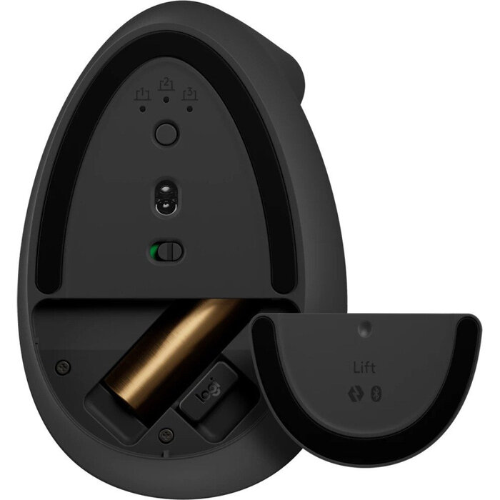 Мышь Logitech LIFT Graphite (910-006473), Черный №4