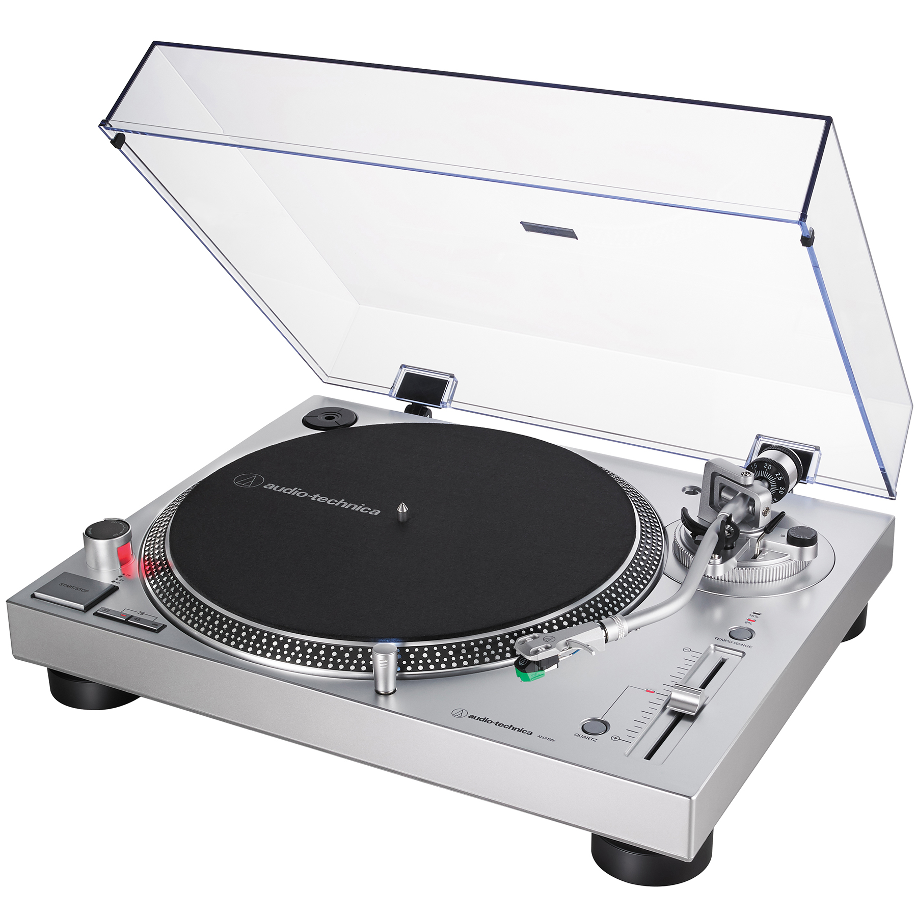 Проигрыватель винила Audio-Technica AT-LP120XUSB, Серебристый детальное изображение - 2