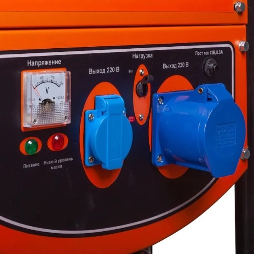 Генератор бензиновый Sturm PG8770E, 6.2 кВт, Оранжевый детальное изображение - 2