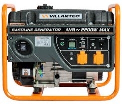 Генератор бензиновый VILLARTEC GG 2800C, 2 кВт, Оранжевый детальное изображение - 8