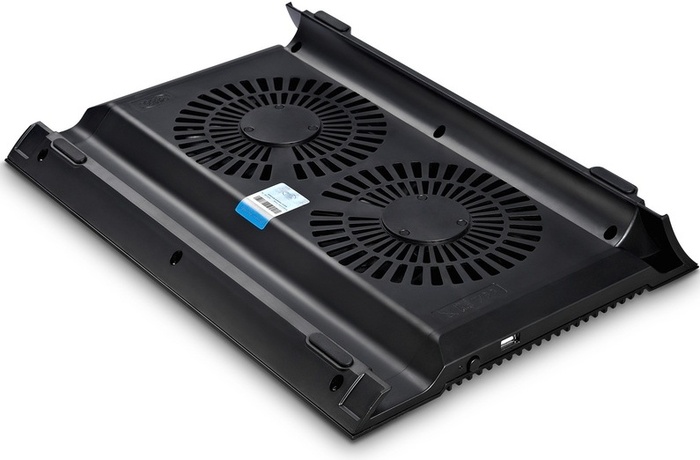 Охлаждающая подставка для ноутбука DeepCool N8, Черный №3