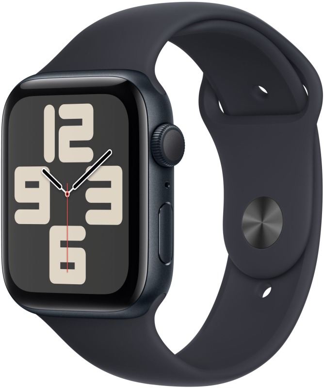 Умные часы Apple Watch Series SE 2023 40 мм, Midnight Aluminium Case, Midnight Sport Band, Черный детальное изображение - 1