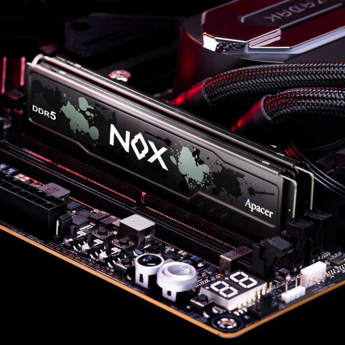 Оперативная память Apacer NOX Black DDR5 6400MHz, AH5U64G64C552MBAA-2, 2x32 Гб KIT, 64 Гб №3