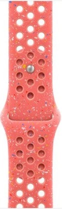 Умные часы Apple Watch Series 9 Pink Aluminum Case GPS + Cellular with Nike Sport Band Magic Ember, 45 mm, Магический уголек детальное изображение - 3