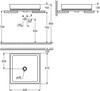 Умывальник Grohe Cube 3948100H  вариант - 2