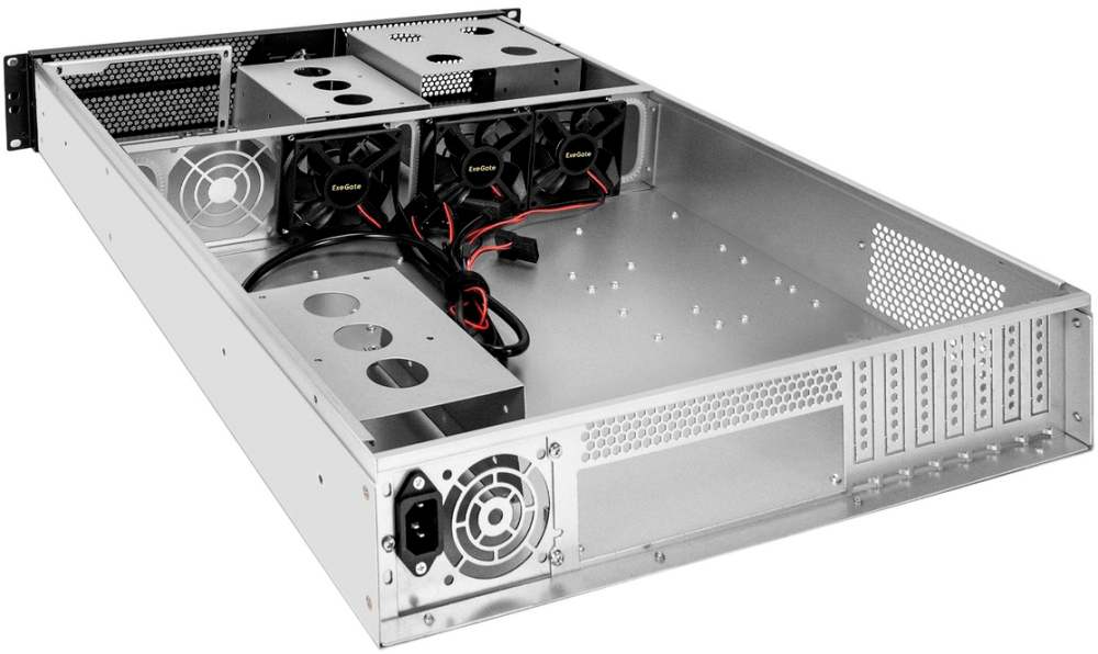 Серверный корпус ExeGate Pro 2U650-05, без БП, Черный детальное изображение - 4