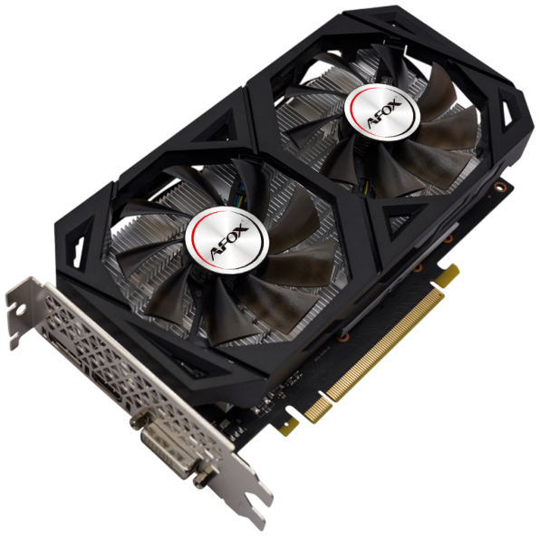 Видеокарта AFOX NVIDIA GeForce GTX 1660 Ti, AF1660TI-6144D6H7-V4, 6 ГБ, Черный детальное изображение - 2