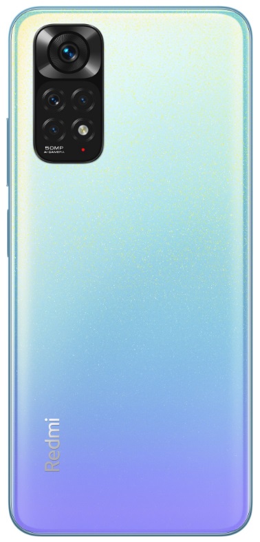 Смартфон Xiaomi Redmi Note 11 128 ГБ, Синие звезды, Dual nano SIM детальное изображение - 3